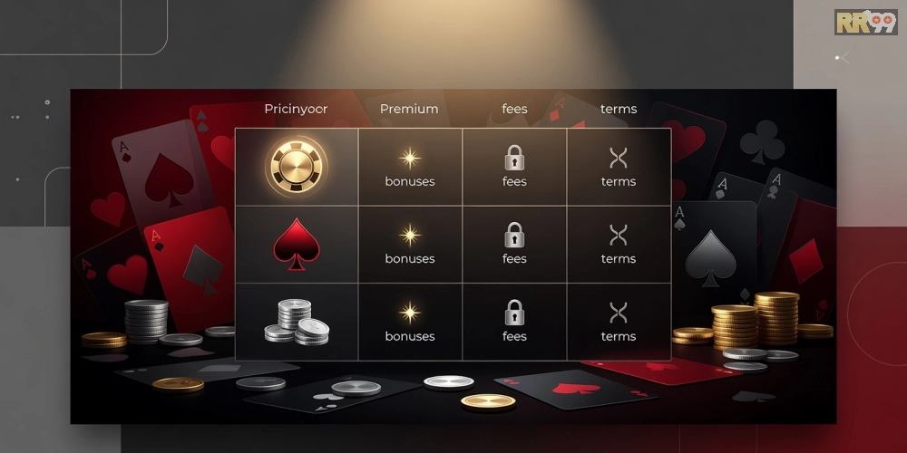 Bảng giá chi tiết các gói dịch vụ casino rr99 với ưu đãi cập nhật năm 2025