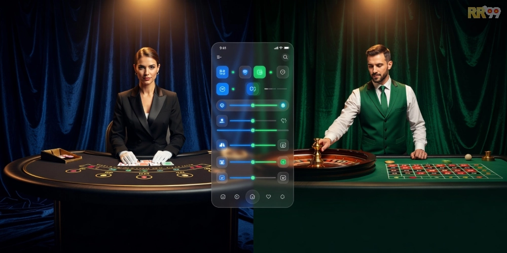 Top 2 nền tảng trực tiếp casino rr99 với ưu đãi hấp dẫn năm 2025