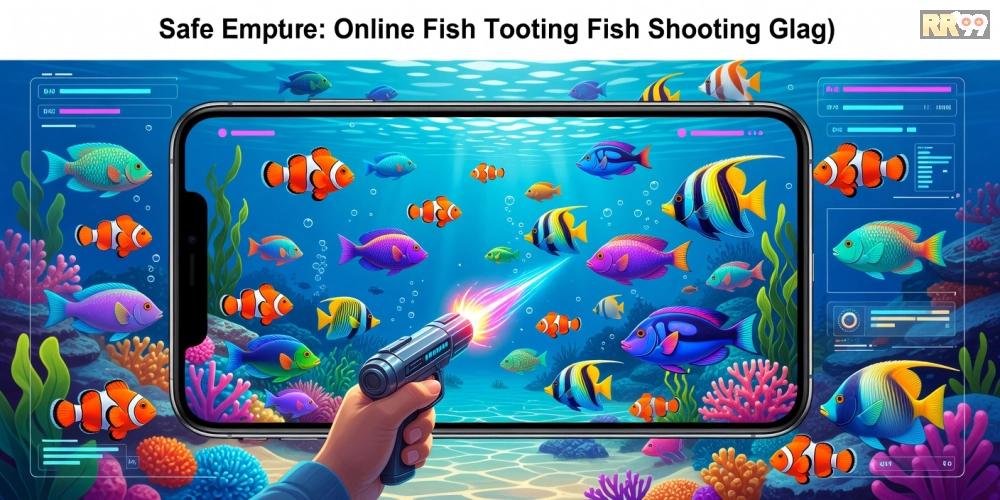 Minh họa khái niệm tải game bắn cá online rr99 với giao diện hấp dẫn